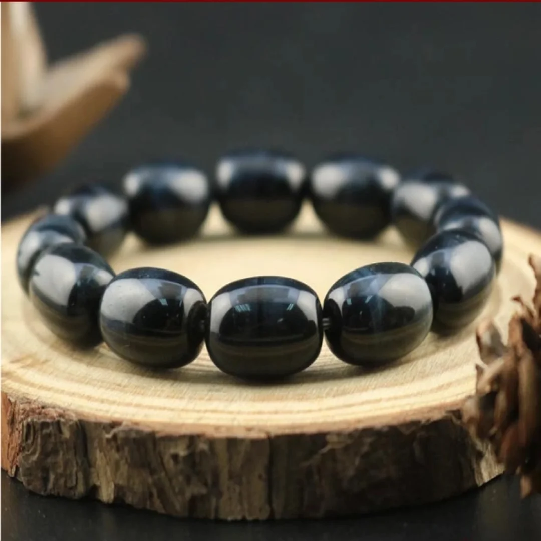 Chọn vòng đá mắt hổ xanh đen theo mệnh Thủy và Mộc vòng đá mắt hổ xanh đen giá bao nhiêu theo mệnh Thủy Mộc