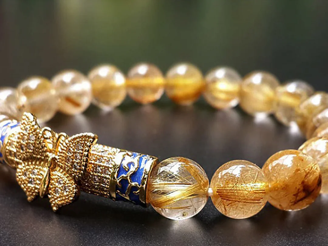 Vòng đá phong thủy mệnh Kim cho nữ phối charm bạc vòng đá phong thủy mệnh kim cho nữ phối charm bạc