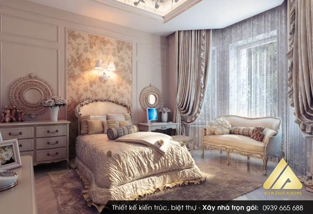 Phòng ngủ dùng màu sắc hài hòa khi xem phong thủy xem phong thủy phòng ngủ bằng cách so sánh hướng giường và màu sắc
