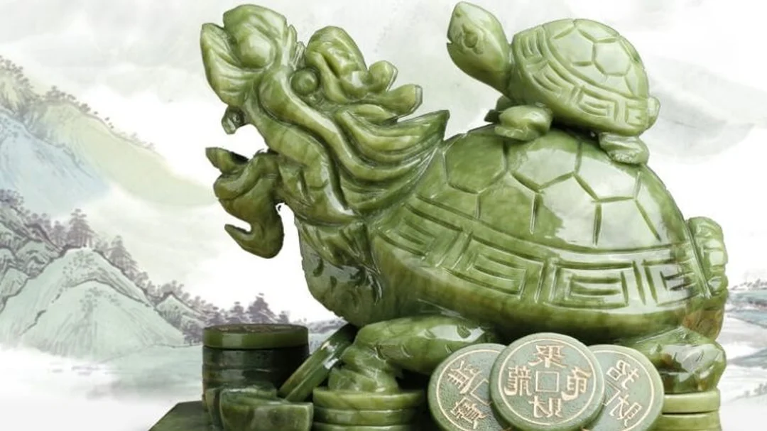 ý nghĩa long quy cõng con cầu bình an tài lộc